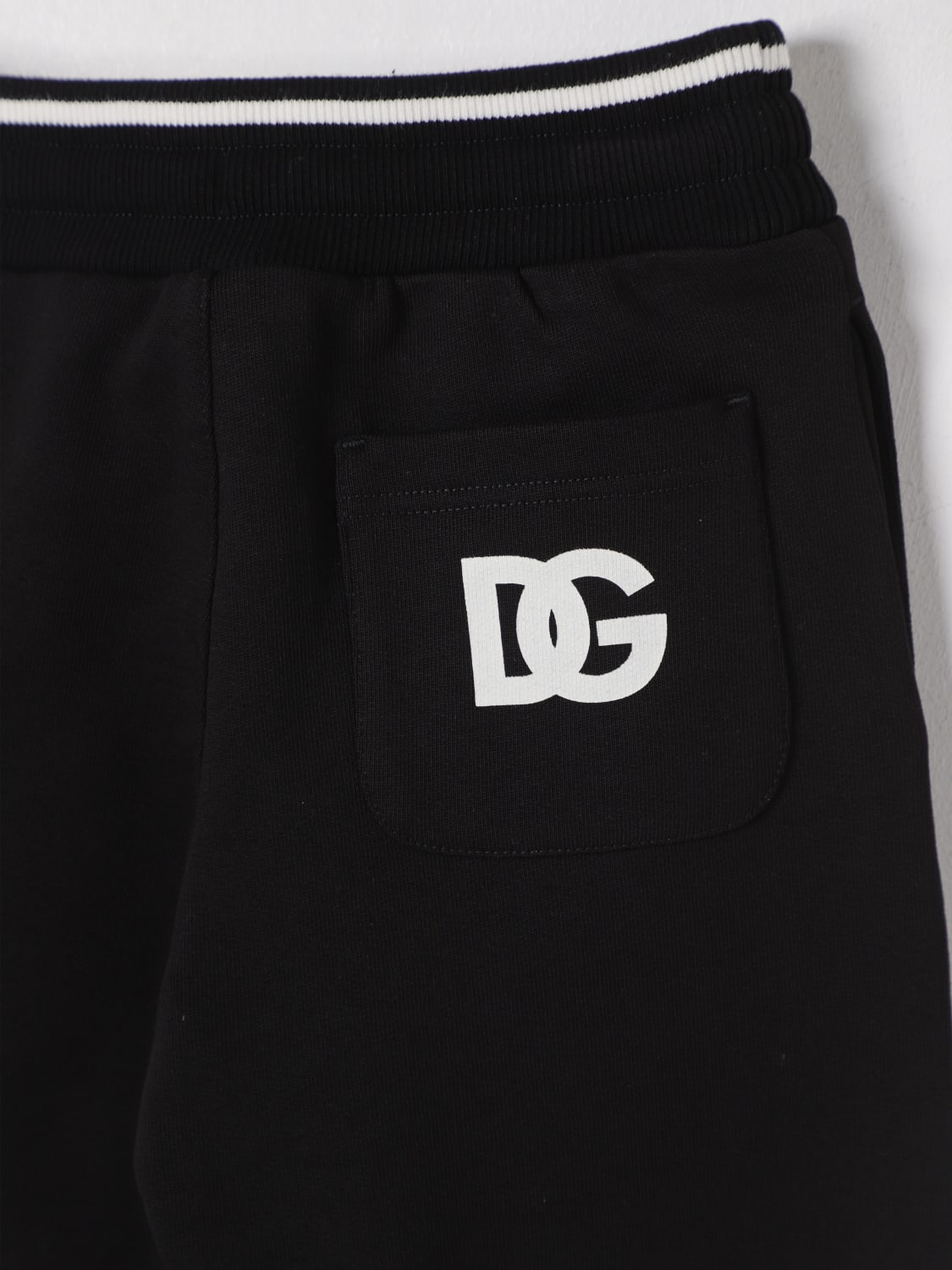 DOLCE & GABBANA PANTS: Pants kids Dolce & Gabbana, Black - Img 3