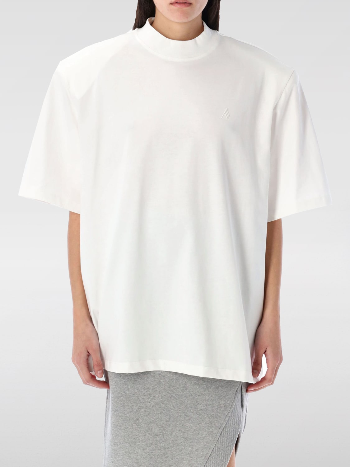Tシャツ・カットソー THE ATTICO Woman T-Shirt White 250WCT00173JJJ025AA 001 THE ATTICO: women's t-shirt - White | The Attico t-shirt