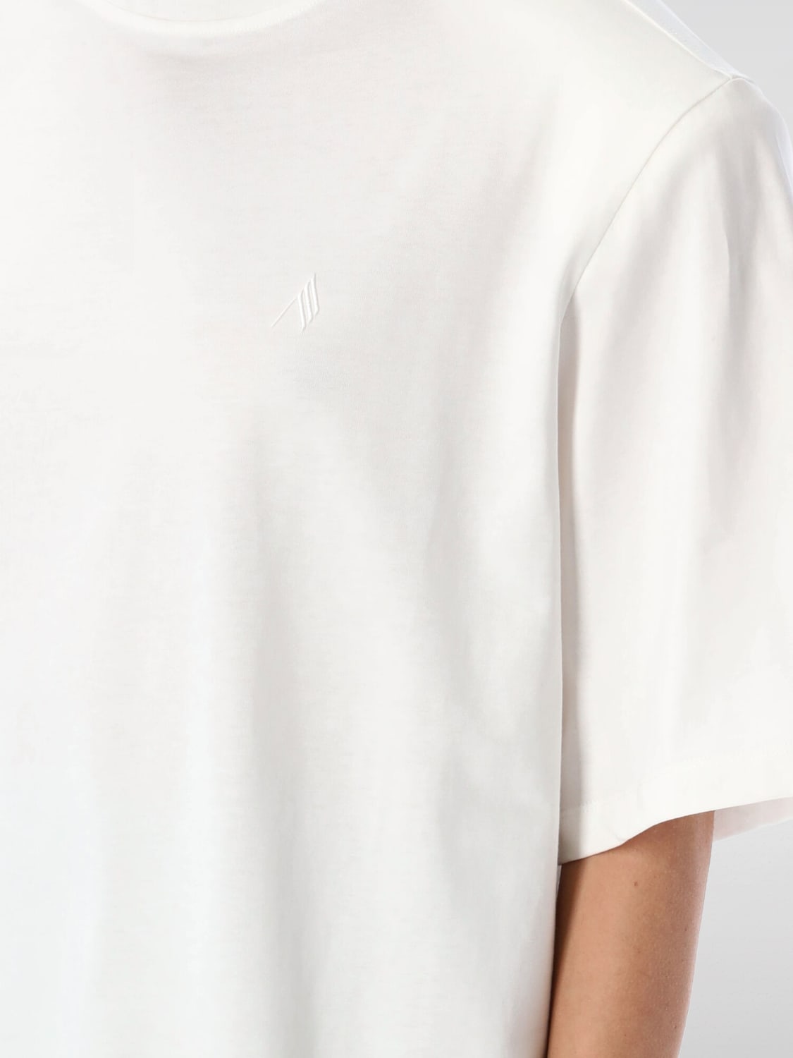 Tシャツ・カットソー THE ATTICO Woman T-Shirt White 250WCT00173JJJ025AA 001 THE ATTICO: women's t-shirt - White | The Attico t-shirt