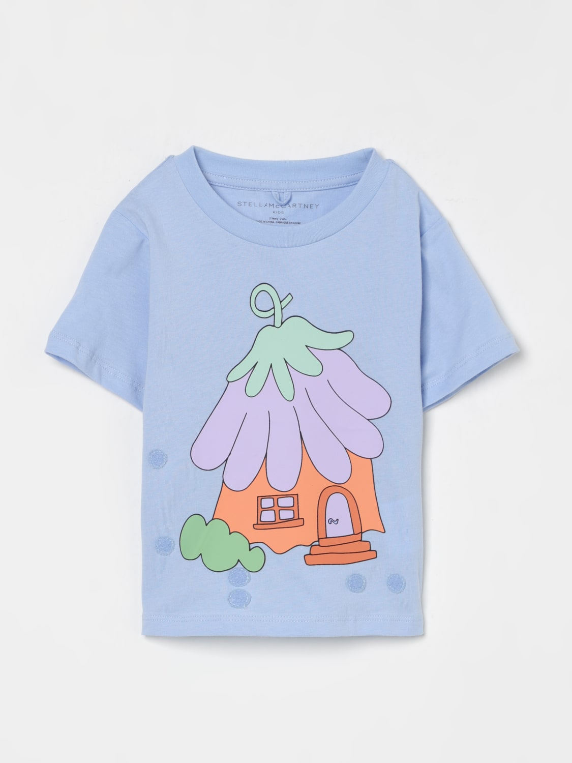 STELLA MCCARTNEY KIDS T-SHIRT: T-shirt kinder Stella McCartney Kids, Bunt - Img 1