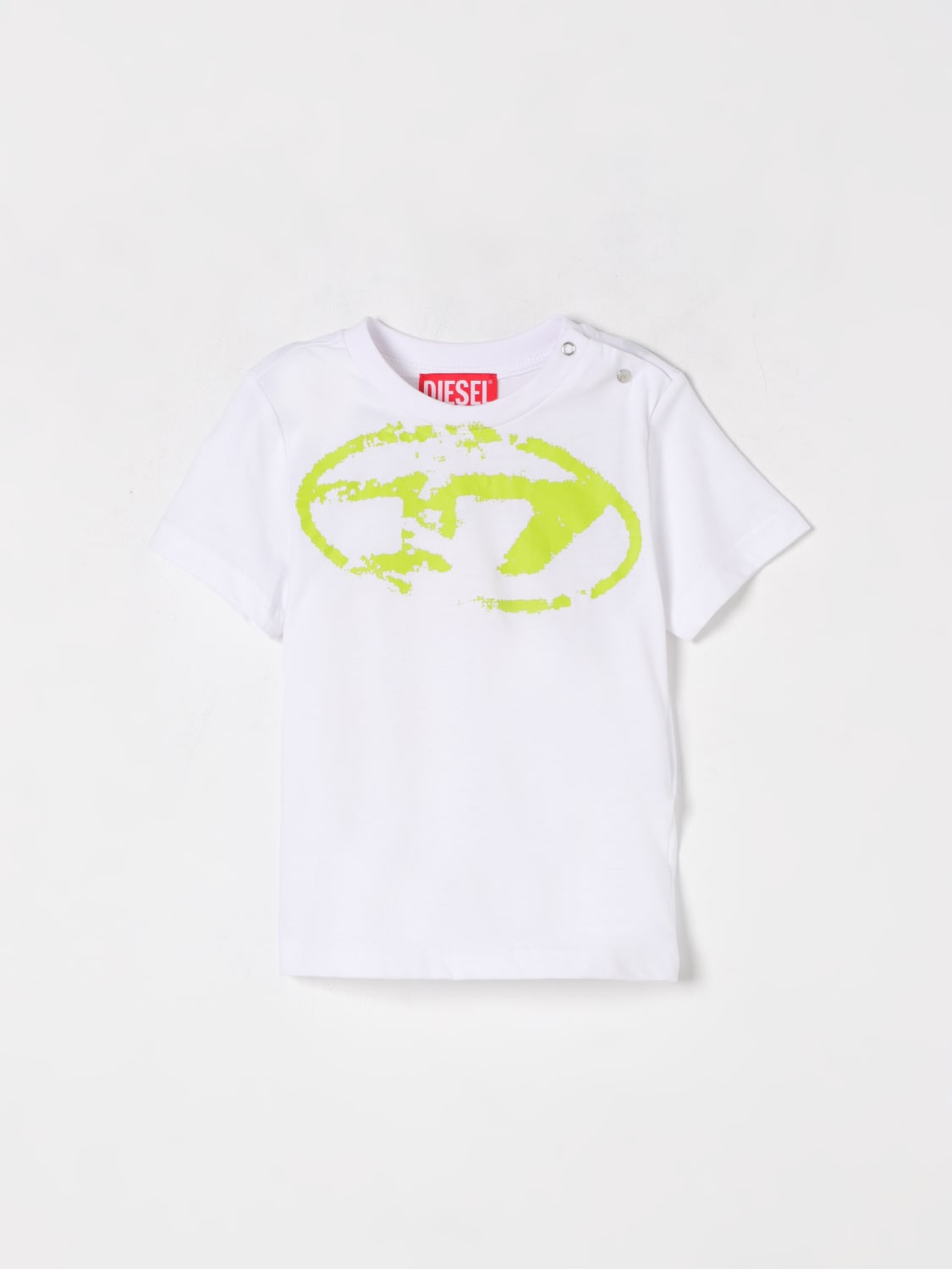 DIESEL CAMISETA: Camiseta niños Diesel, Blanco - Img 1