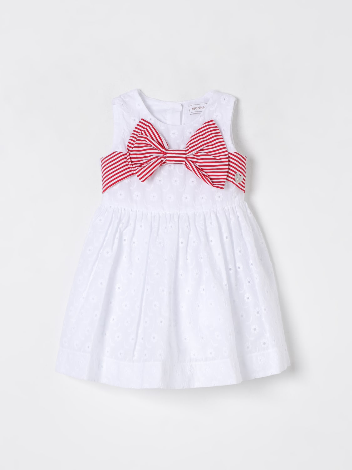 MONNALISA ROMPER: Romper kids Monnalisa, White - Img 1