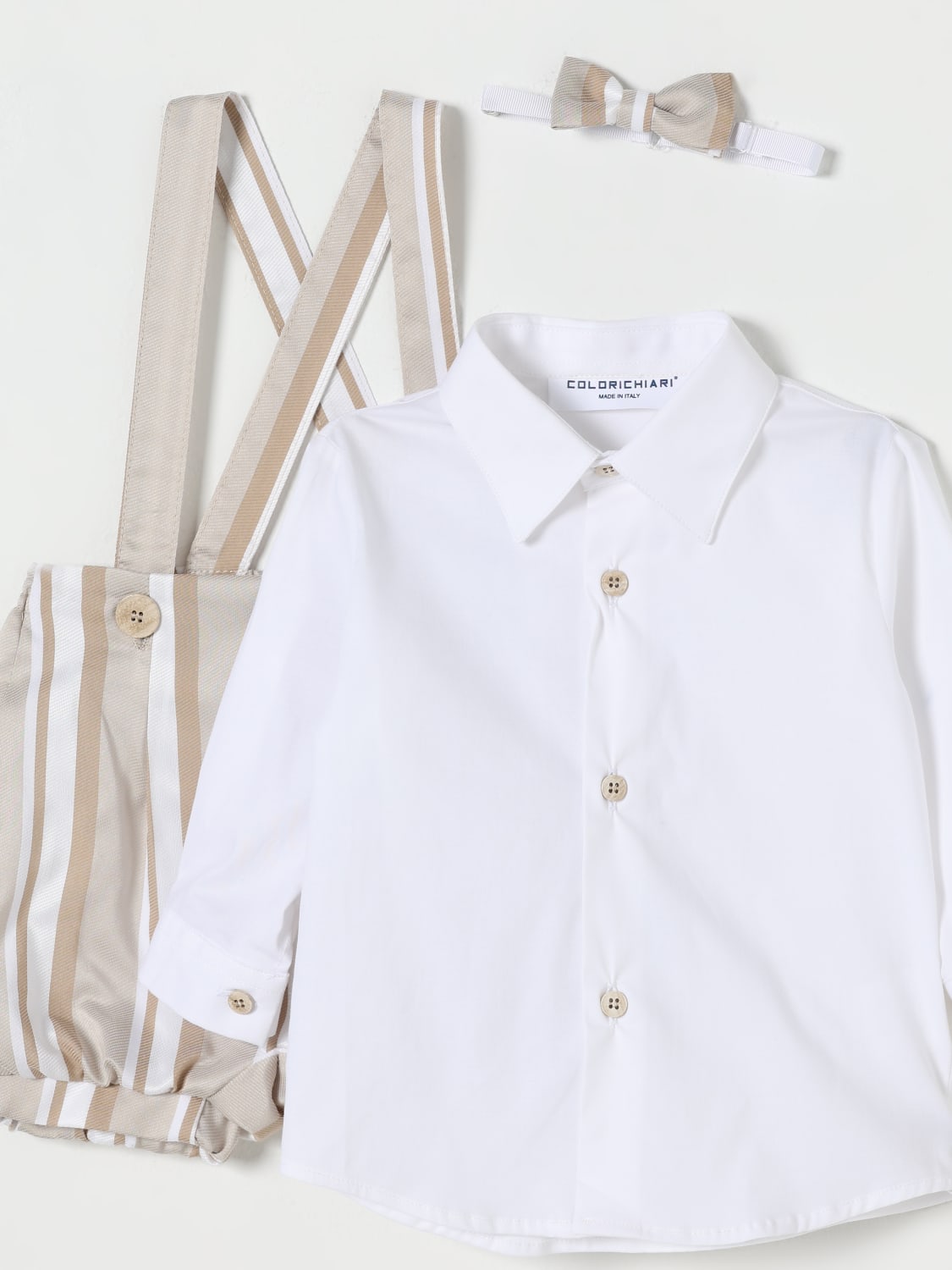 COLORI CHIARI JUMPSUIT: Tracksuits kids Colori Chiari, Cream - Img 3