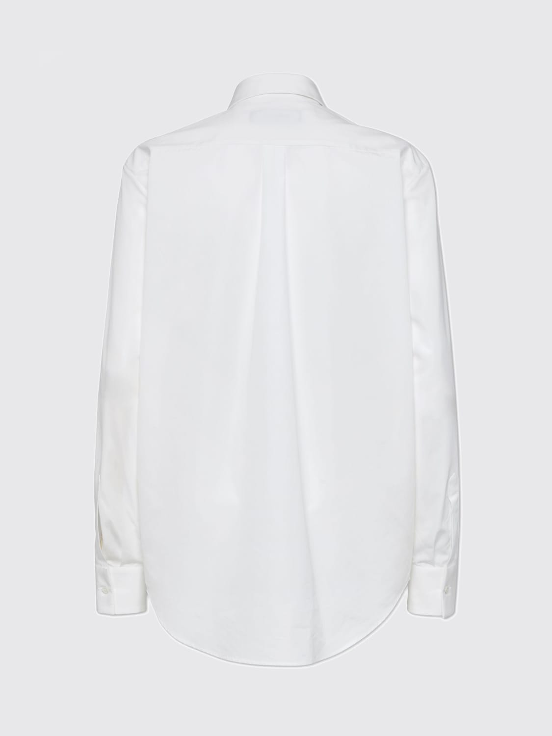 DSQUARED2 CAMICIA: Camicia Dsquared2 in cotone con plastron a righe , Bianco - Img 2