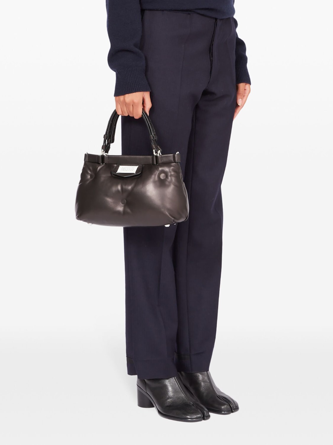 MAISON MARGIELA 斜挎包: 手袋 男士 Maison Margiela, 黑色 - Img 2