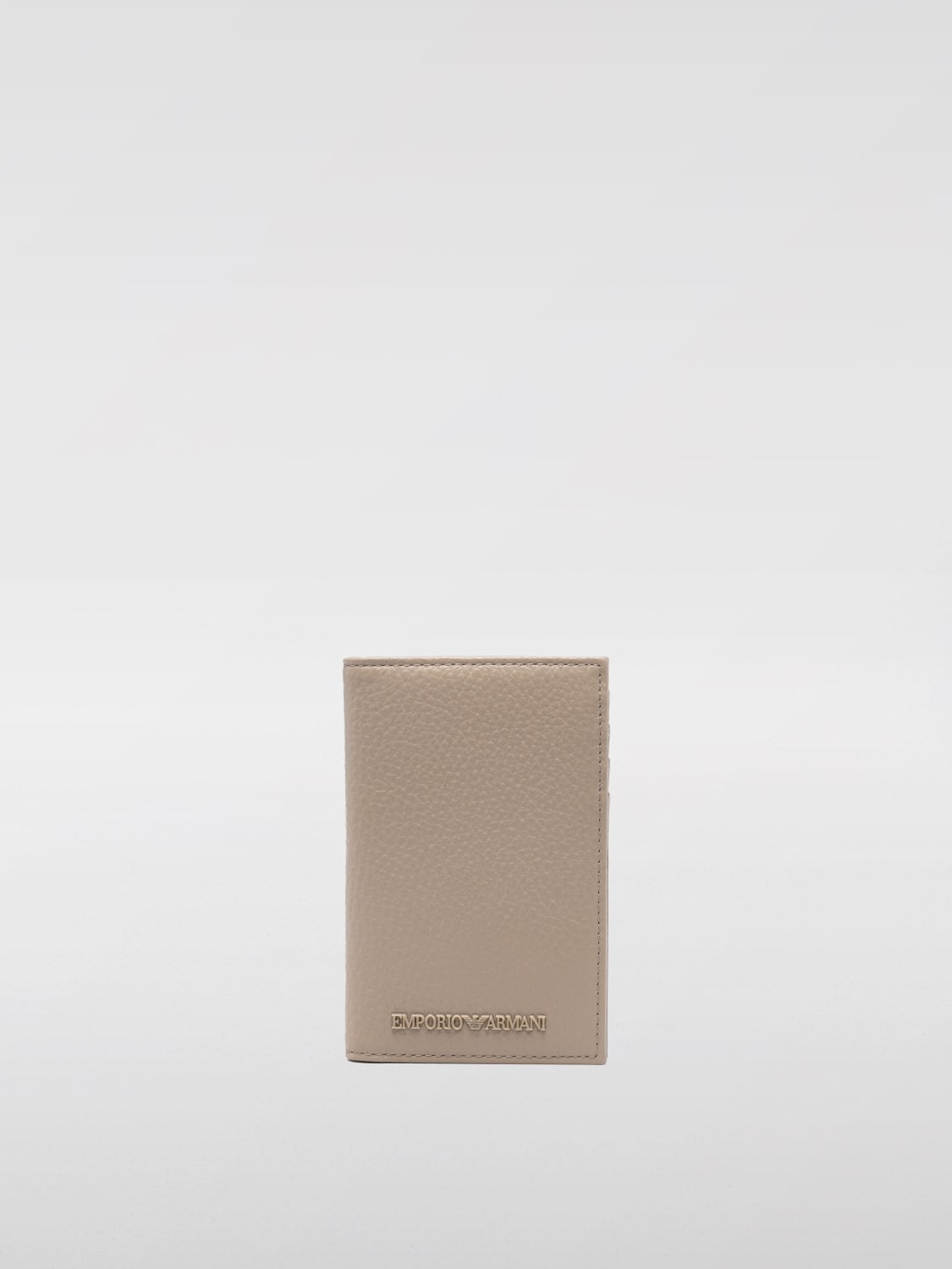 EMPORIO ARMANI WALLET: Folders men Emporio Armani, Beige - Img 1