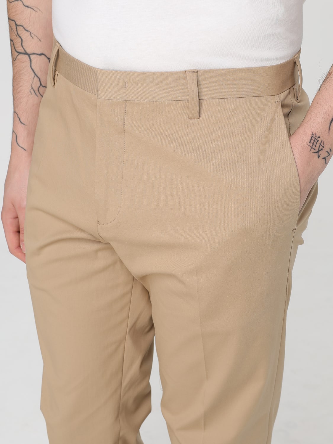 PAUL SMITH PANTS: Pants men Paul Smith, Beige - Img 3