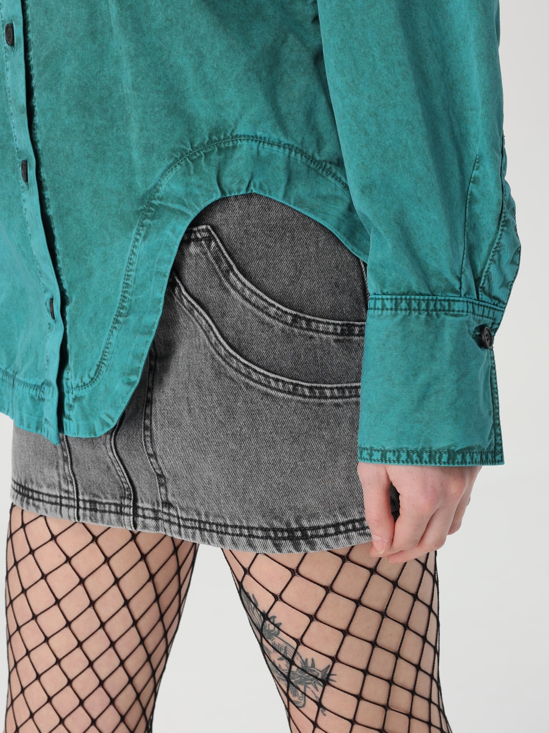 THE ATTICO: Jacket woman - Green | The Attico shirt