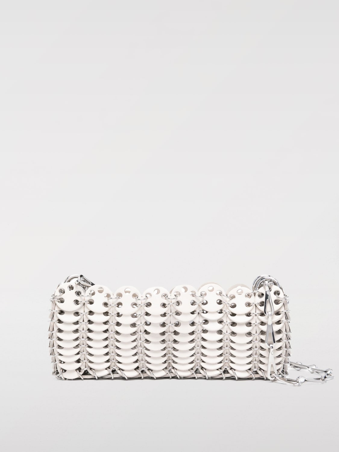 ショルダーバッグ・ポシェット RABANNE Woman Shoulder bag Silver 25PSS0127CLF226 M124 RABANNE: women's shoulder bag - Silver | Rabanne shoulder