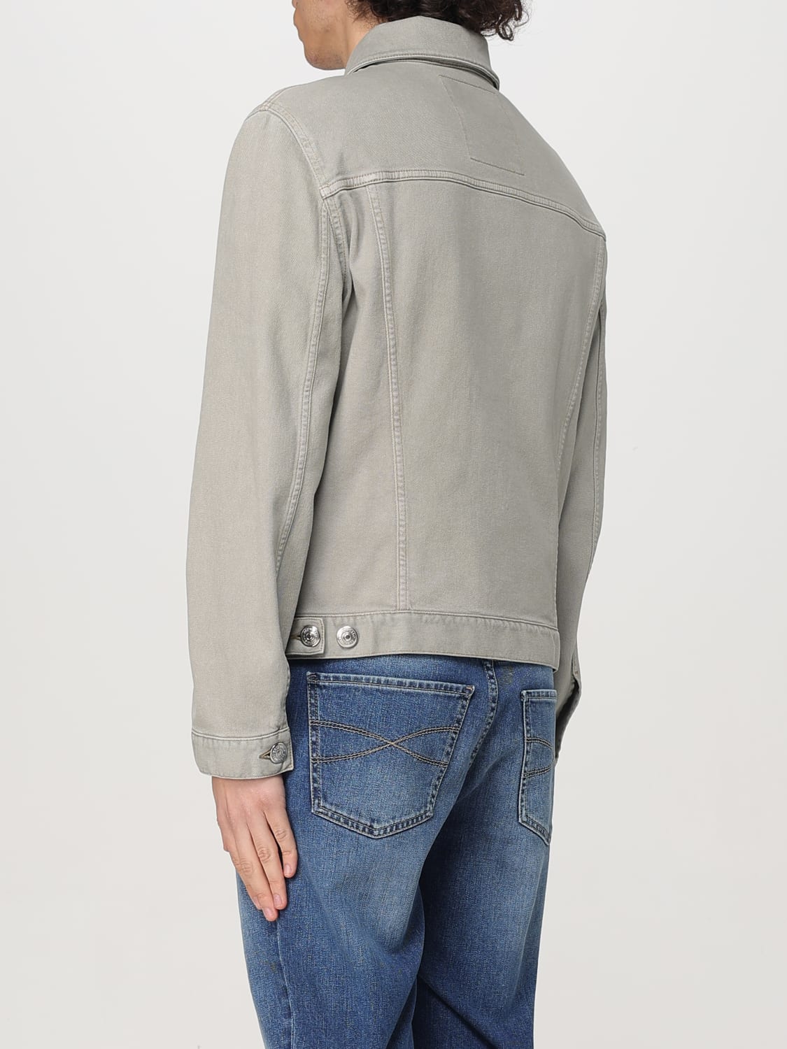 BRUNELLO CUCINELLI JACKET: Jacket men Brunello Cucinelli, Kaki - Img 3