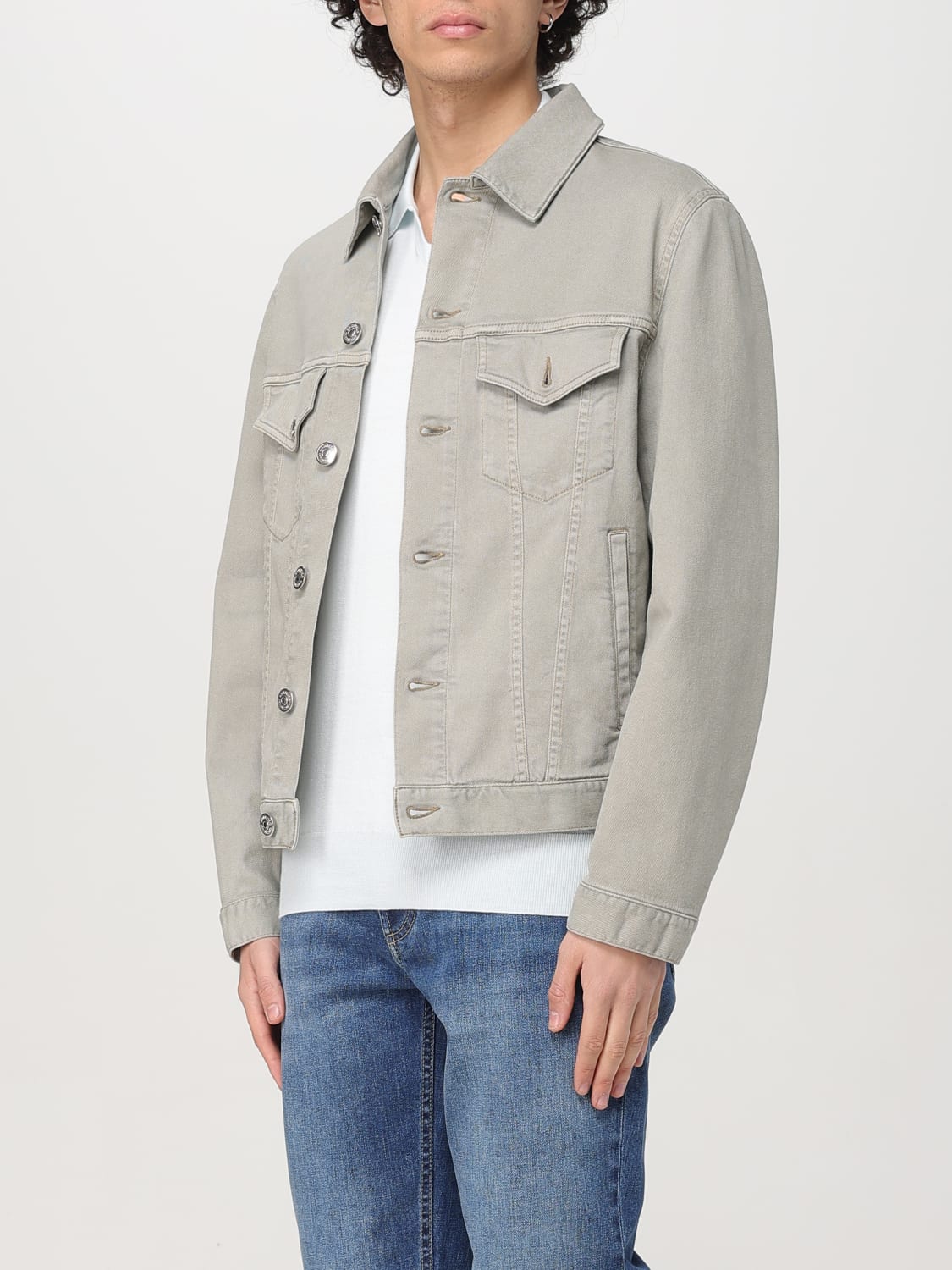 BRUNELLO CUCINELLI JACKET: Jacket men Brunello Cucinelli, Kaki - Img 4