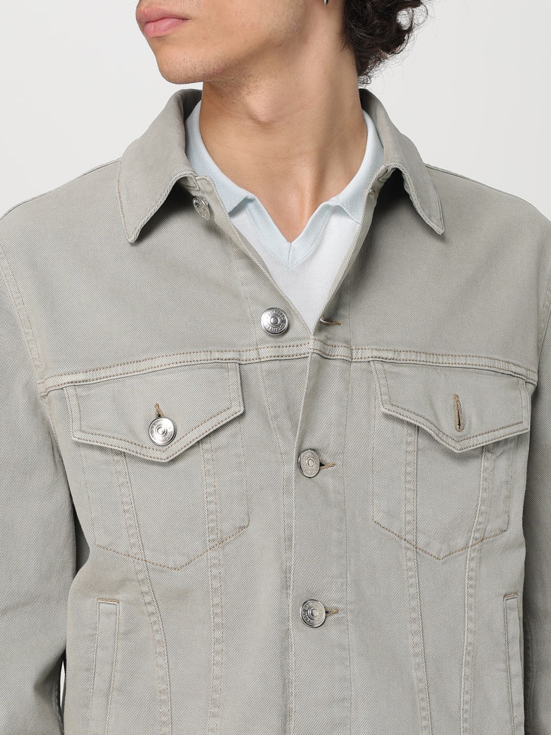 BRUNELLO CUCINELLI JACKET: Jacket men Brunello Cucinelli, Kaki - Img 5