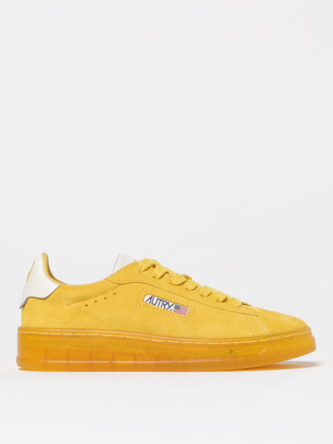 スニーカー AUTRY Woman Sneakers Mustard ADLWUE08 AUTRY: Sneakers woman - Mustard | Autry sneakers ADLWUE08