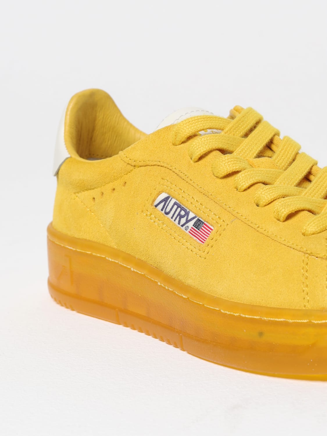 スニーカー AUTRY Woman Sneakers Mustard ADLWUE08 AUTRY: Sneakers woman - Mustard | Autry sneakers ADLWUE08