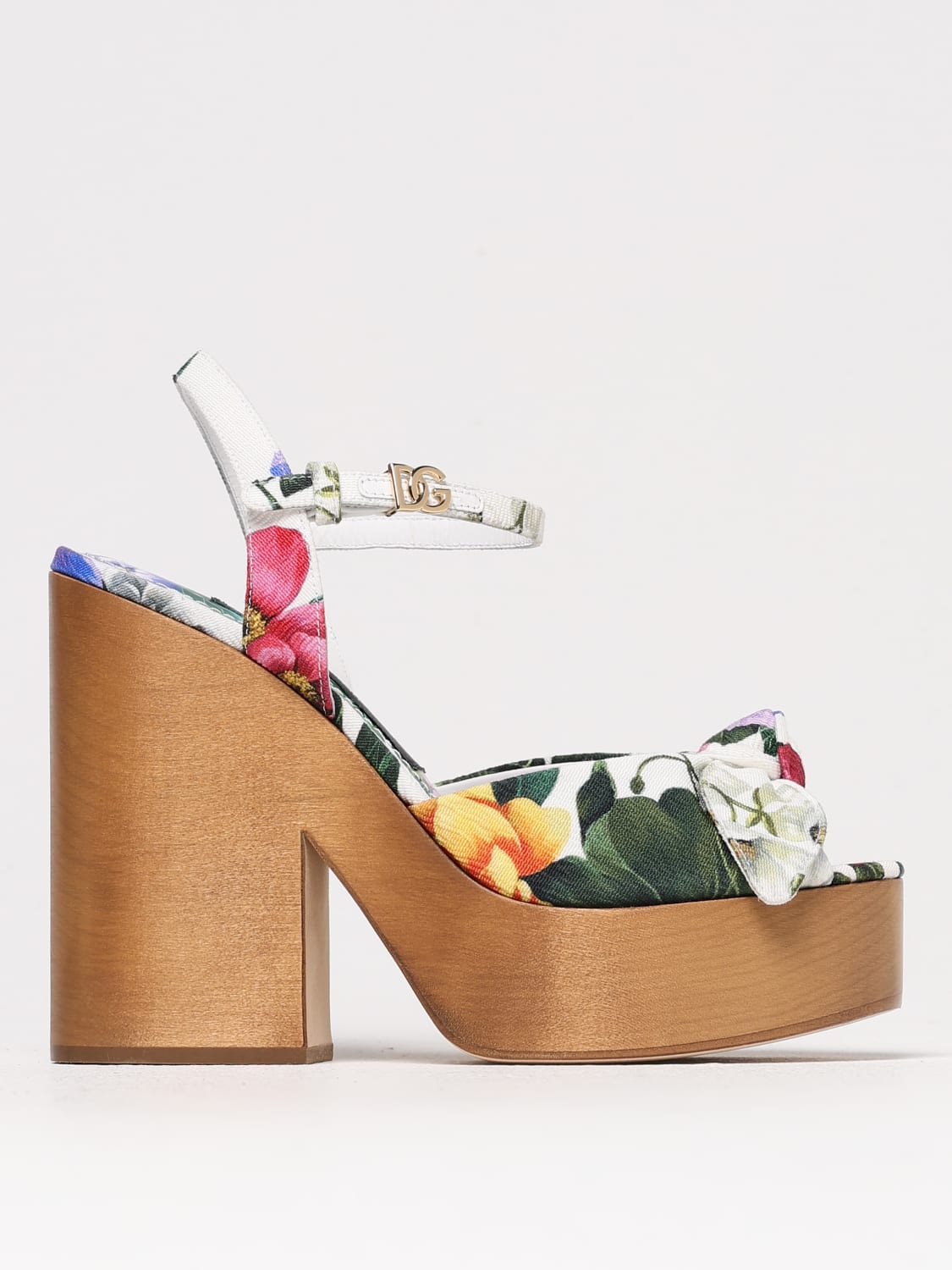 シューズ・サンダルその他 DOLCE & GABBANA Woman Heeled sandals White CZ0322A6P73 HA5KT DOLCE & GABBANA: Shoes woman - White | Dolce & Gabbana