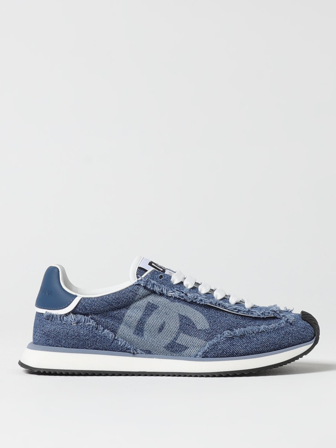 スニーカー DOLCE & GABBANA Men Sneakers Blue CS2288A6D44 8D600 DOLCE & GABBANA: Sneakers men - Blue | Dolce & Gabbana