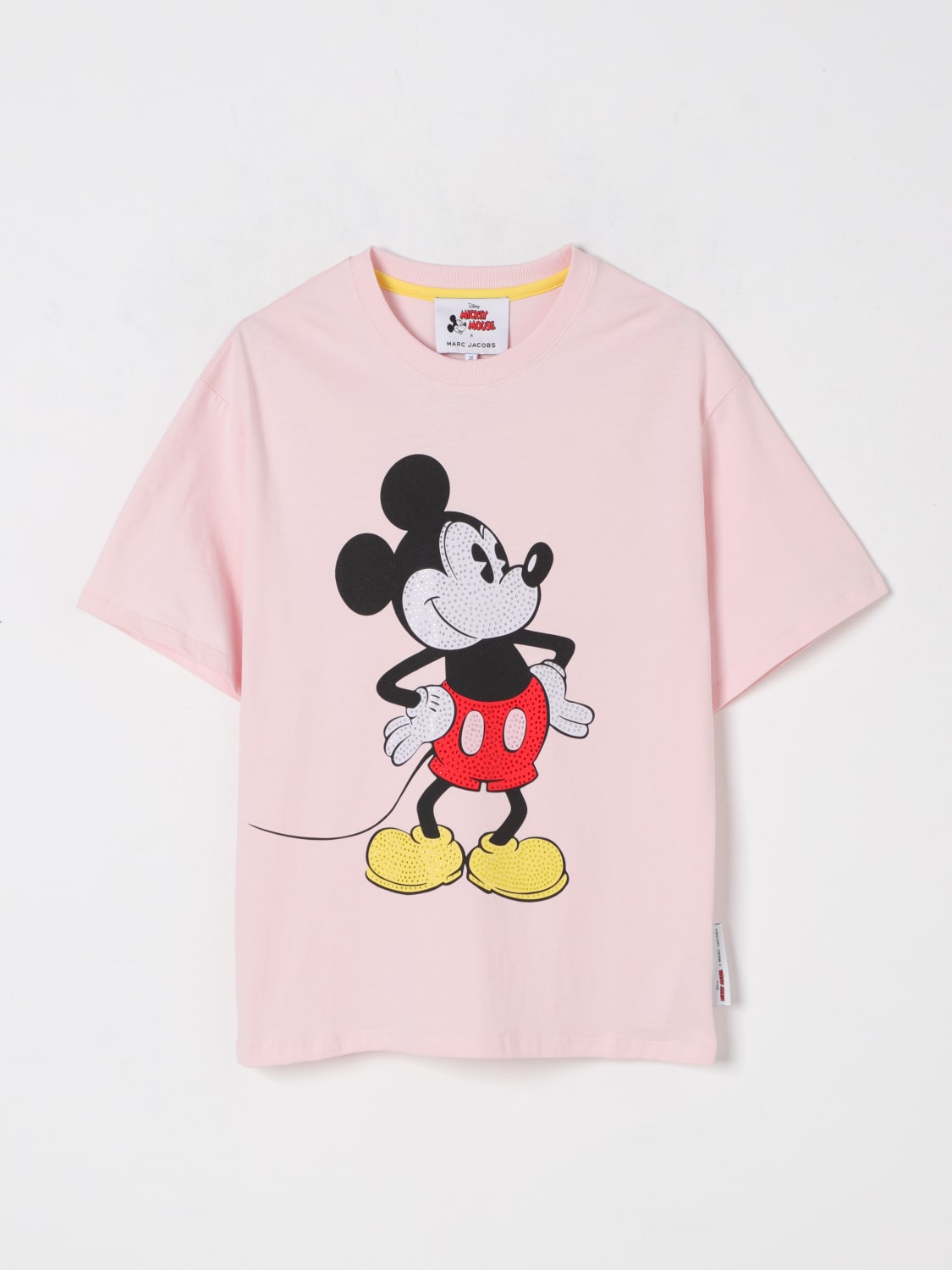 LITTLE MARC JACOBS T-SHIRT: T-shirt kinder Little Marc Jacobs, Pink - Img 1