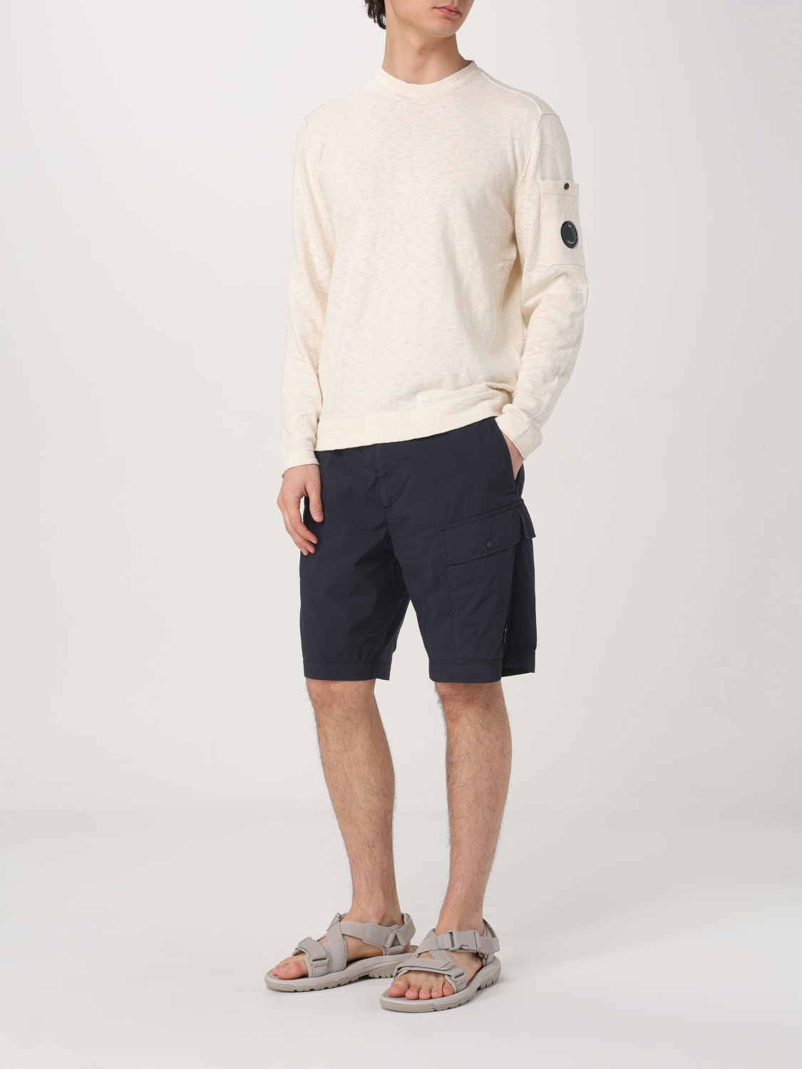 ニット・セーター C.P. COMPANY Men Sweater 18CMKN302A 110373A103 White C.P. COMPANY: Sweater men - White | C.P. Company sweater