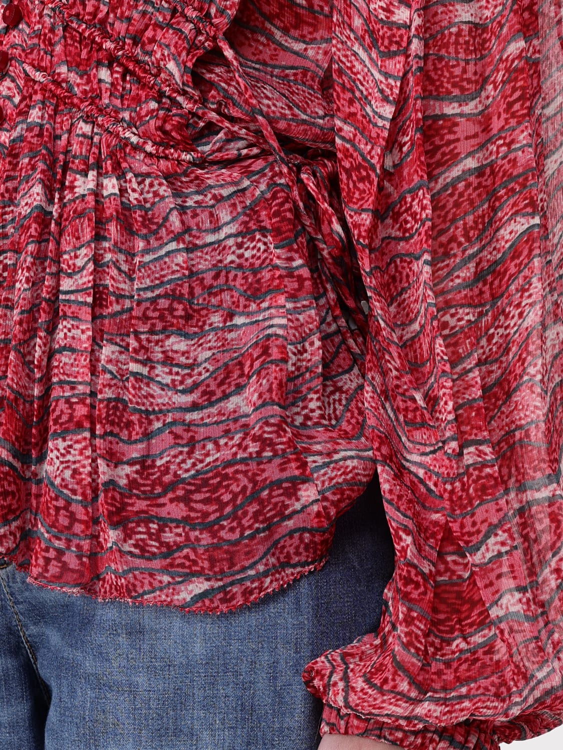 ISABEL MARANT ETOILE TOP: Pullover damen Isabel Marant Etoile, Rot - Img 4