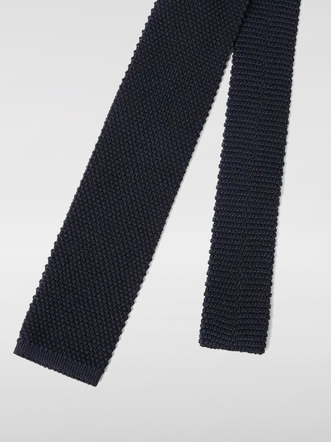 BRUNELLO CUCINELLI CRAVATTA: Cravatta Brunello Cucinelli in maglia seta , Blue Navy - Img 2