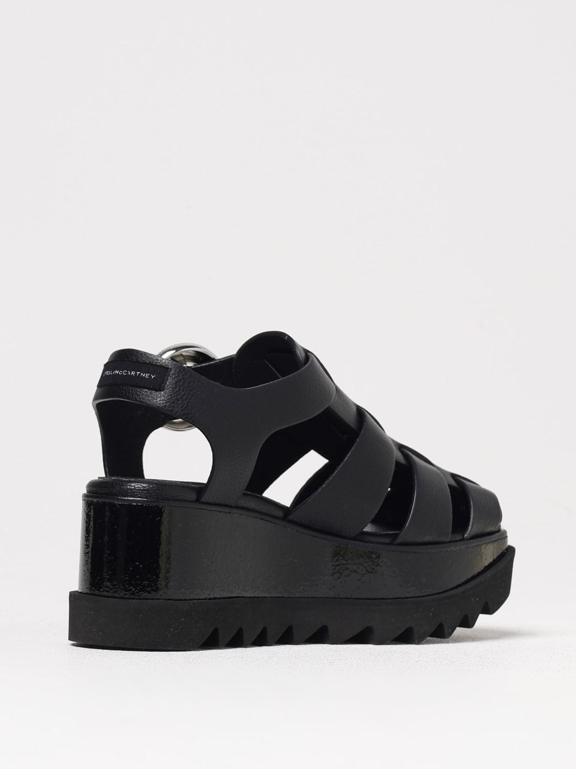 STELLA MCCARTNEY HEELED SANDAL: Shoes woman Stella McCartney, Black - Img 3