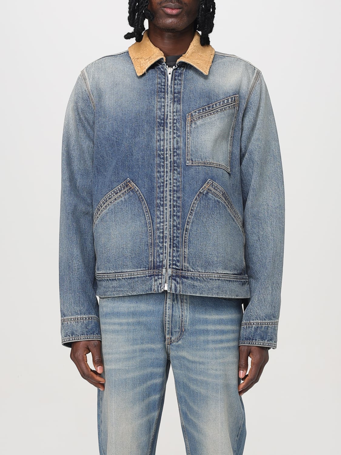 MCQUEEN VESTE: Veste homme McQueen, Bleu - Img 1