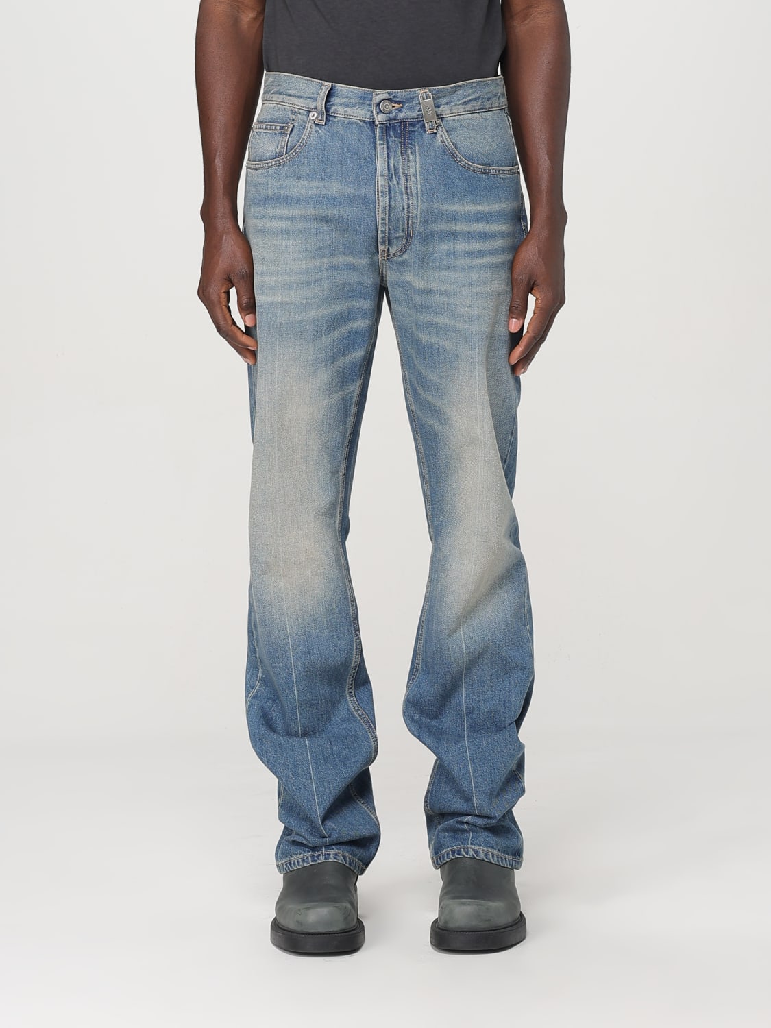 MCQUEEN JEANS: Jeans herren McQueen, Blau - Img 1