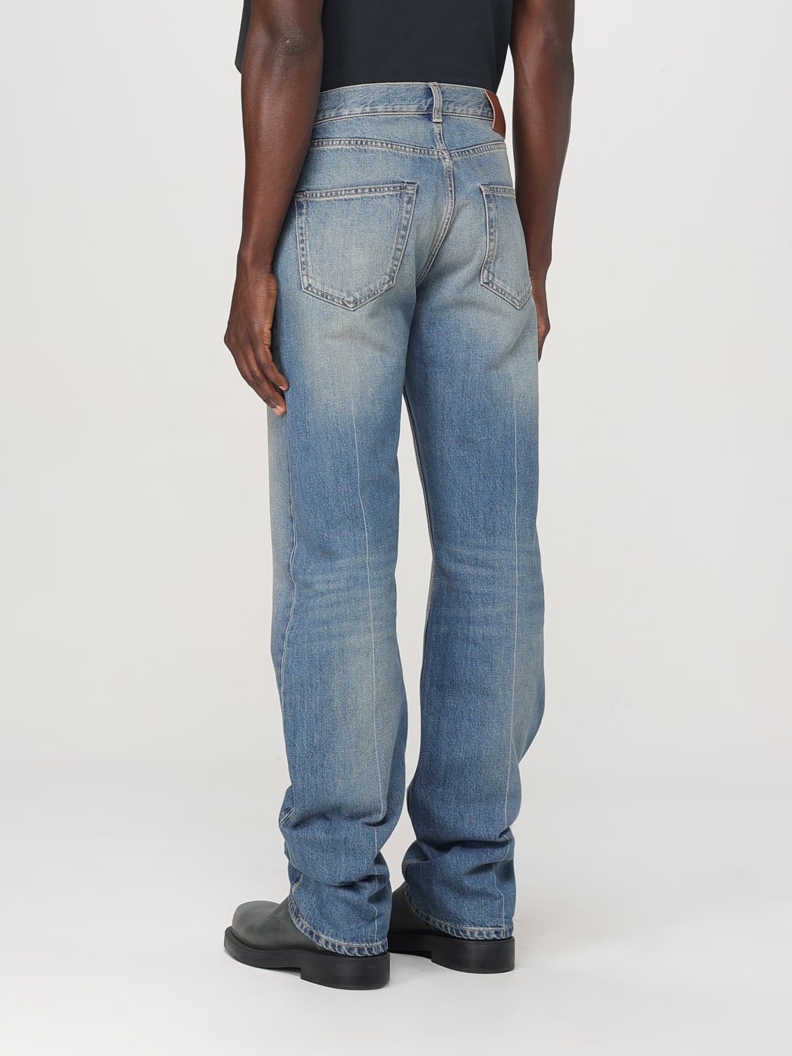 MCQUEEN JEANS: Jeans herren McQueen, Blau - Img 3