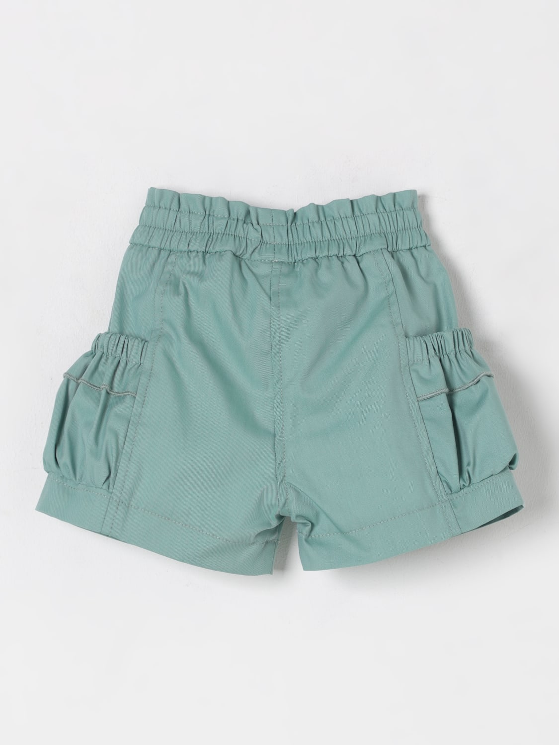 MONNALISA SHORTS: Shorts kids Monnalisa, Sage - Img 2