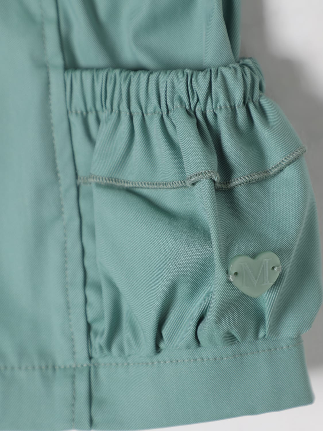 MONNALISA SHORTS: Shorts kids Monnalisa, Sage - Img 3