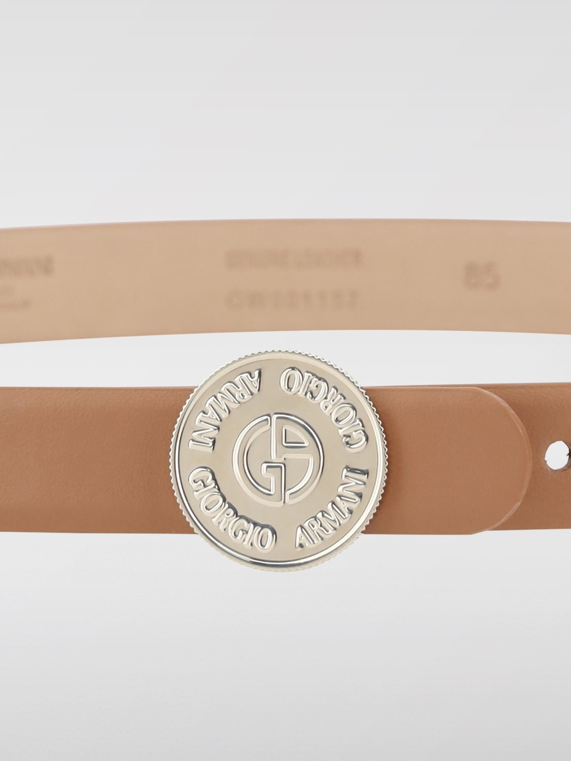 ベルト GIORGIO ARMANI Woman Belt Honey GW001157AF14183 U6095 GIORGIO ARMANI: Belt woman - Honey | Giorgio Armani belt