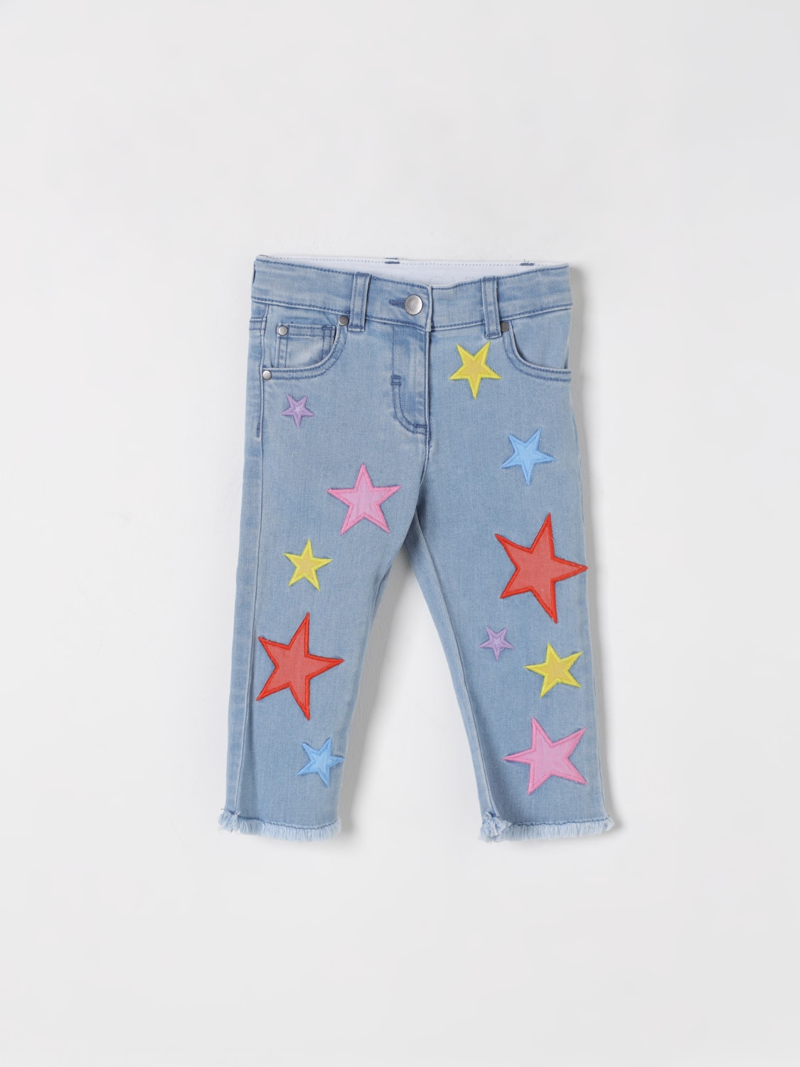 新品　Stella McCartney kids パンツ　ジーンズ　6歳 STELLA McCARTNEY KIDS Earth Patch Denim Jeans for Boys and Girls
