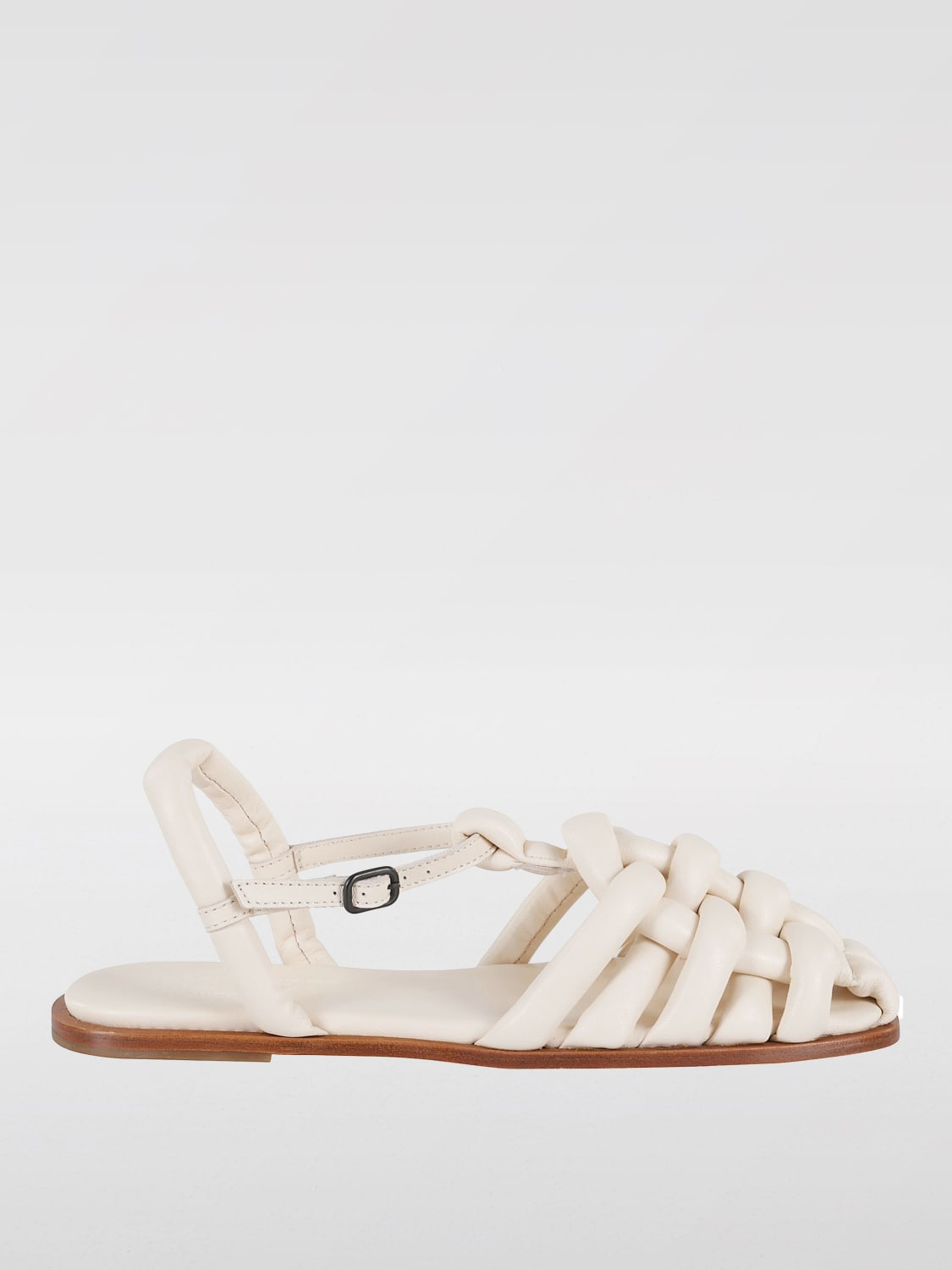 HEREU HEELED SANDALS: Shoes woman Hereu, Ivory - Img 1