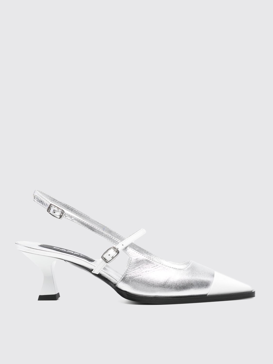 サンダル・ミュール CAREL PARIS Women Sandals 332785SILVER Silver CAREL PARIS: Shoes woman - Silver | Carel Paris pumps 332785