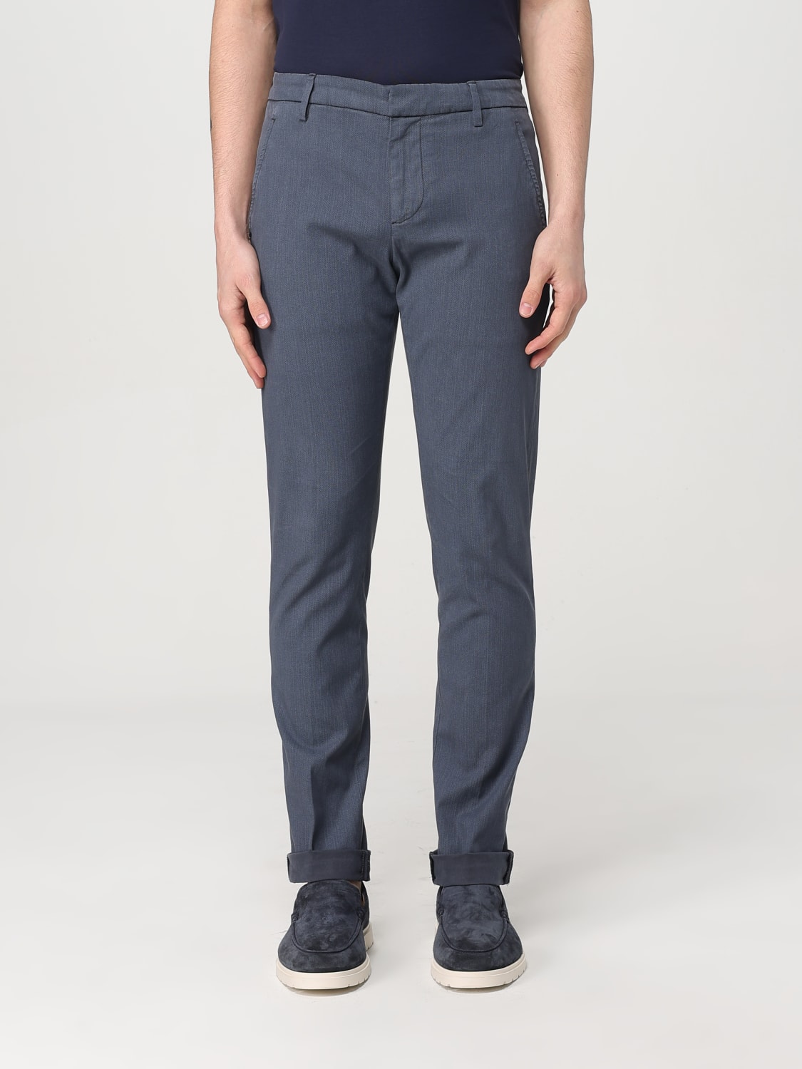 DONDUP PANTS: Pants men Dondup, Blue - Img 1