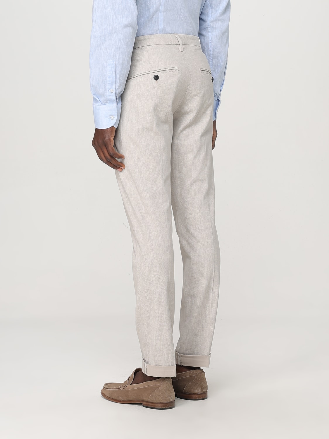 DONDUP PANTS: Pants men Dondup, Natural - Img 2