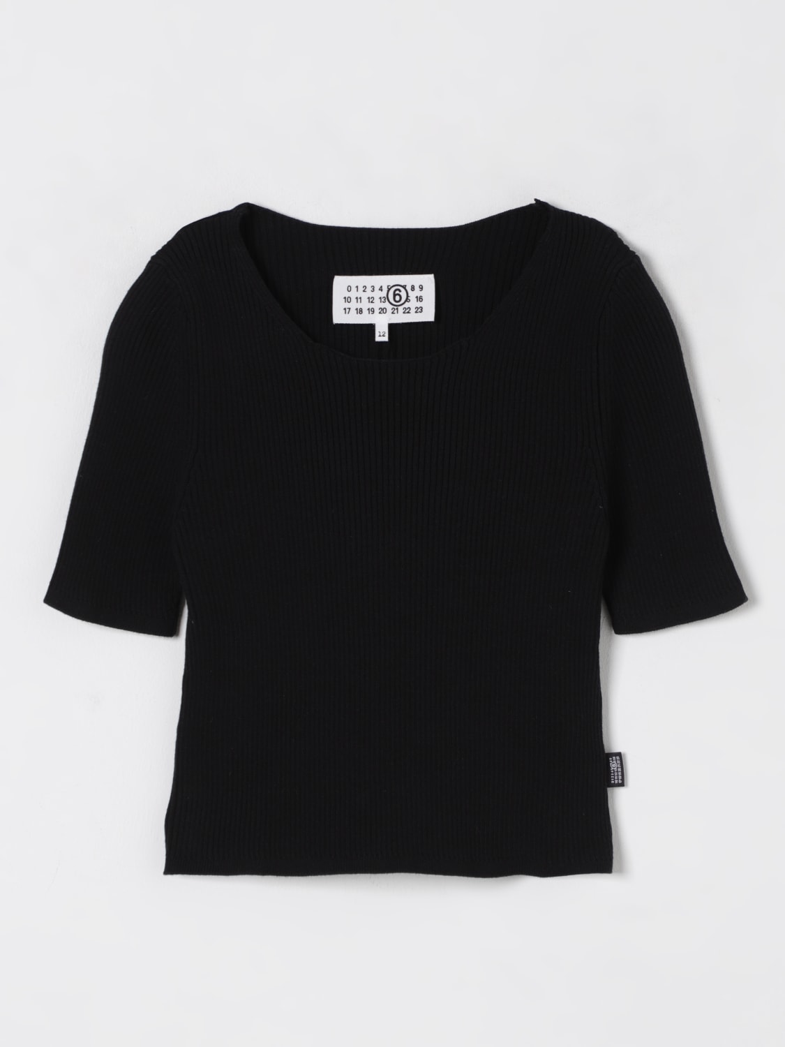 MM6 MAISON MARGIELA TOP: Bañador niños Mm6 Maison Margiela, Negro - Img 1