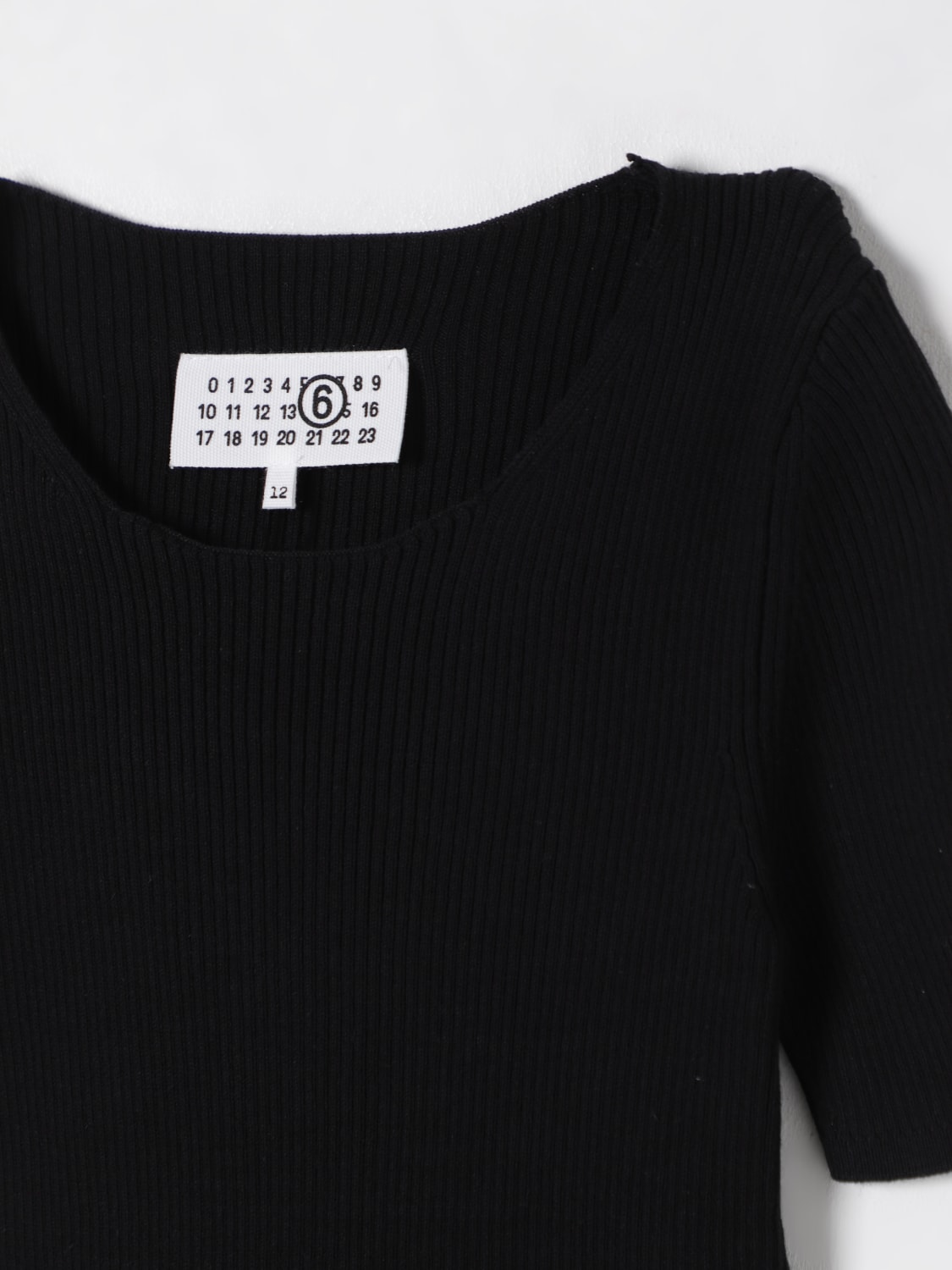 MM6 MAISON MARGIELA TOP: Bañador niños Mm6 Maison Margiela, Negro - Img 3