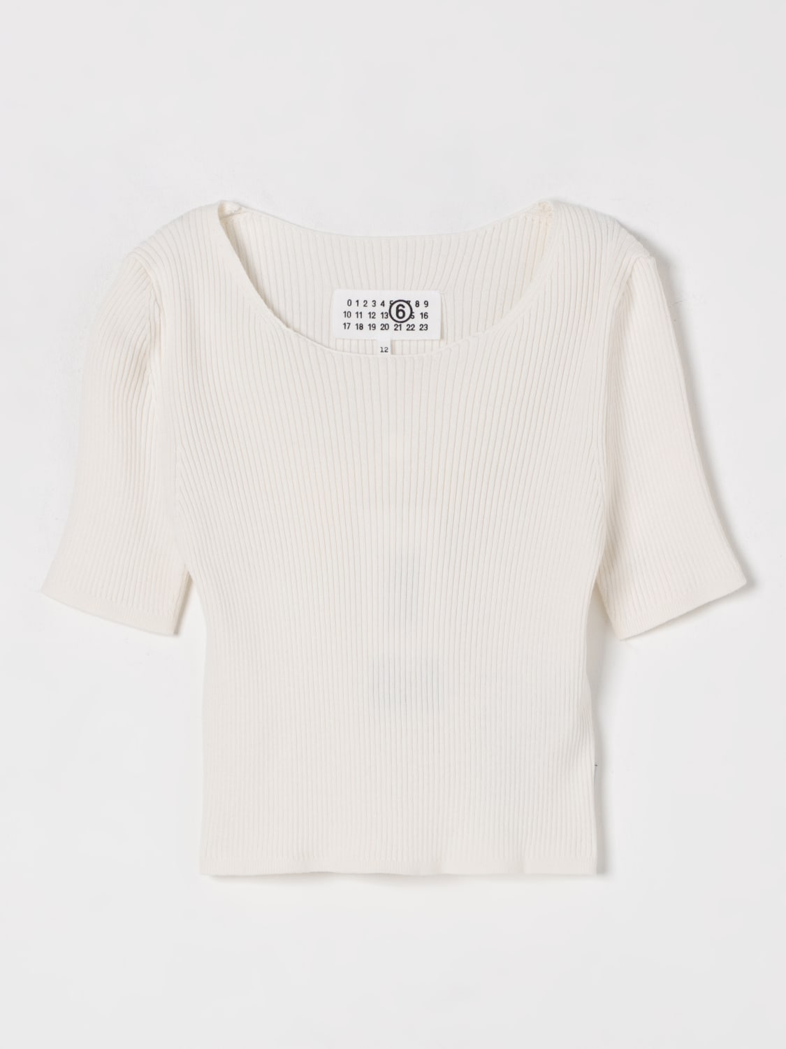 MM6 MAISON MARGIELA TOP: Swimsuit kids Mm6 Maison Margiela, Ivory - Img 1