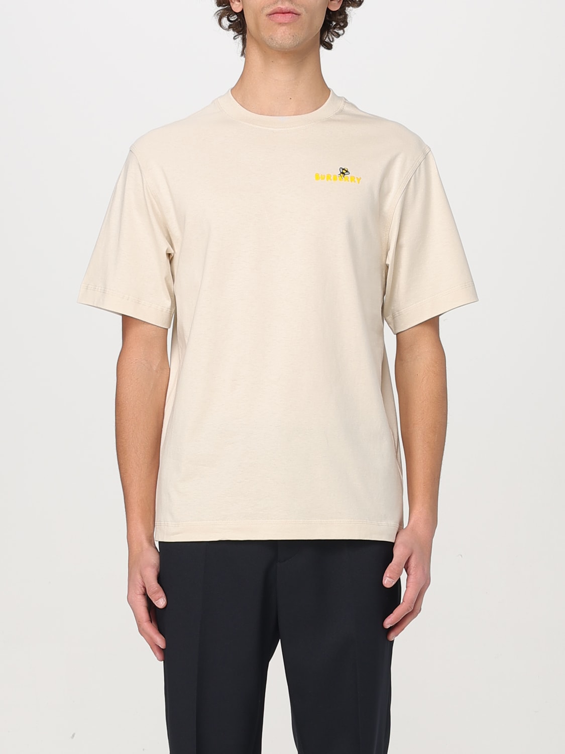 Tシャツ・カットソー Burberry TSHIRT (8102736) BURBERRY：Tシャツ メンズ - ブルー | GIGLIO.COMオンラインの