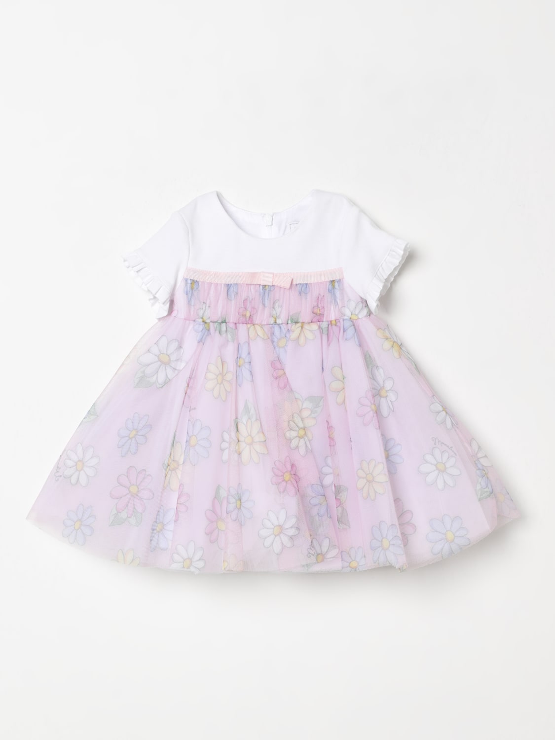 MONNALISA BARBOTEUSE: Robe enfant Monnalisa, Blanc 1 - Img 1