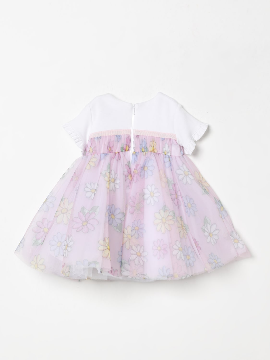 MONNALISA BARBOTEUSE: Robe enfant Monnalisa, Blanc 1 - Img 2