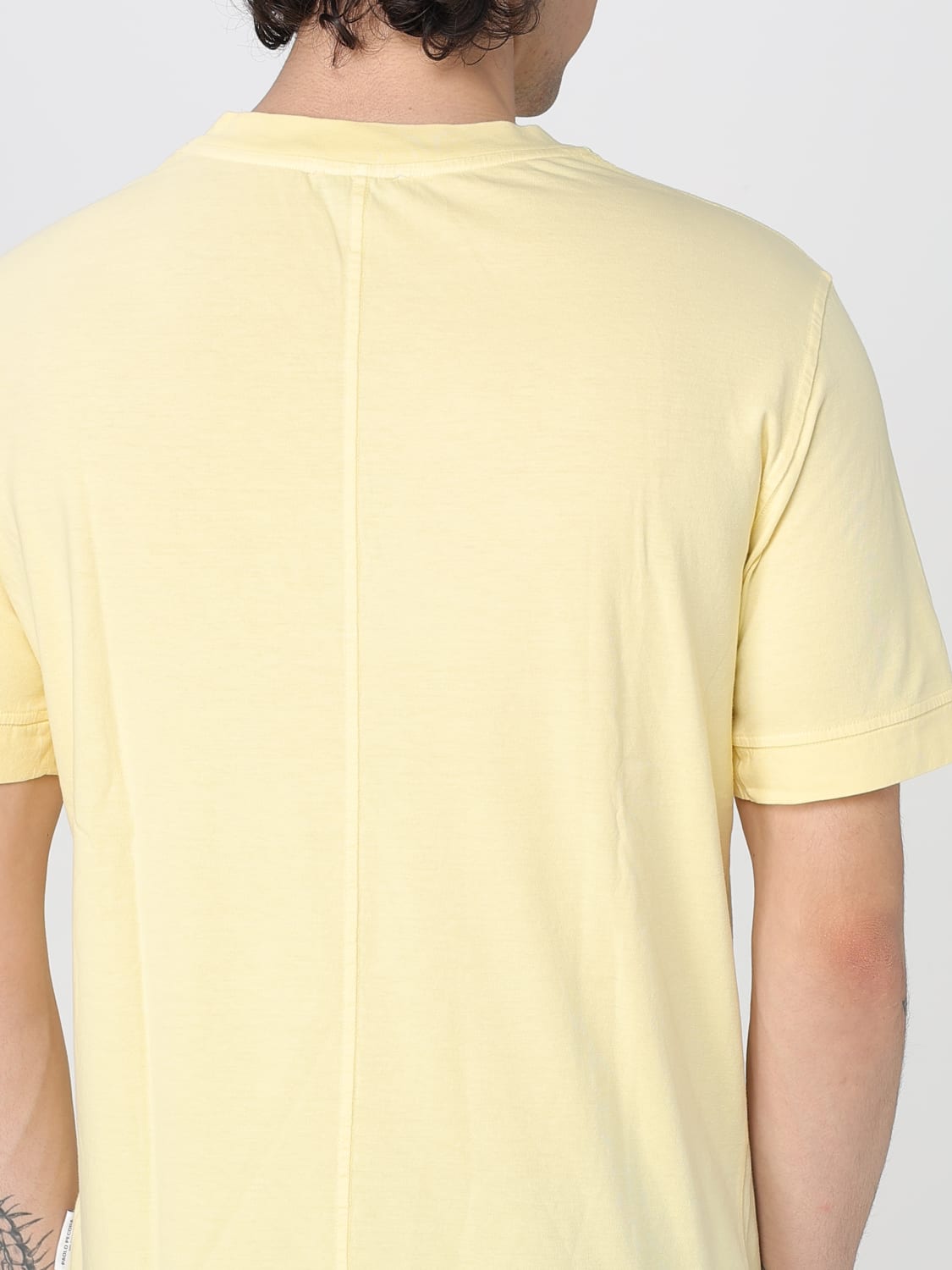 Tシャツ・カットソー PAOLO PECORA Men T-shirt Yellow F0214037 3313 PAOLO PECORA: T-shirt men - Yellow | Paolo Pecora t-shirt
