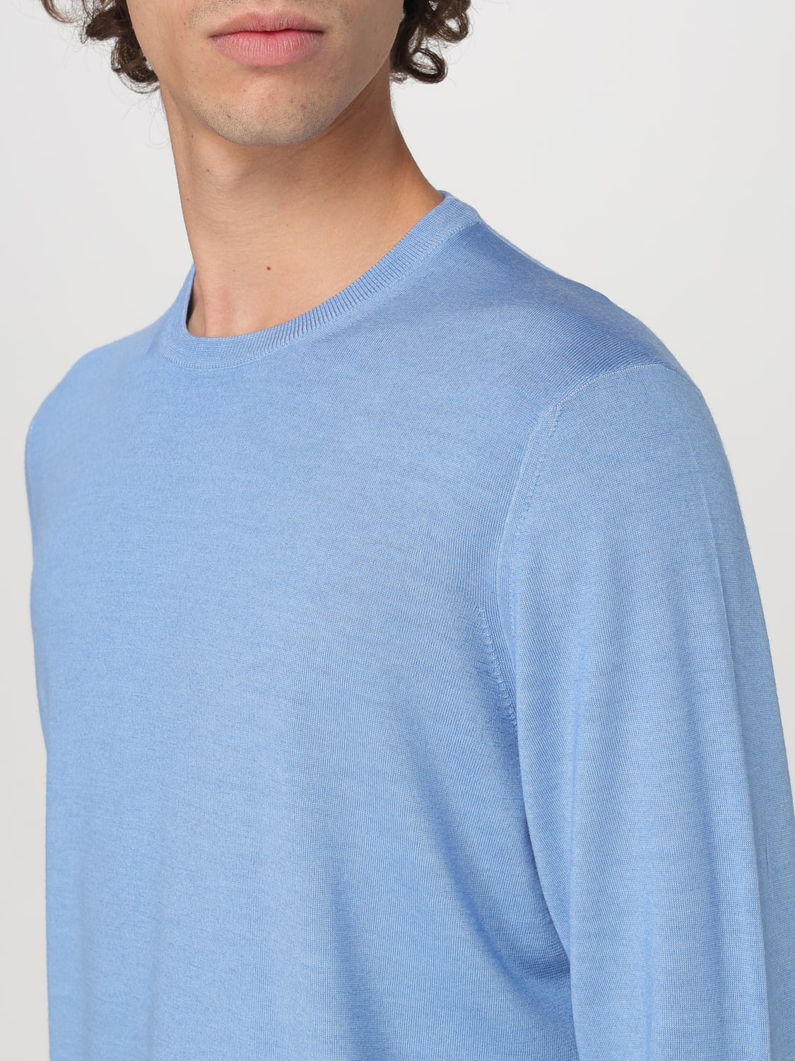 DRUMOHR SWEATER: Sweater men Drumohr, Blue - Img 3