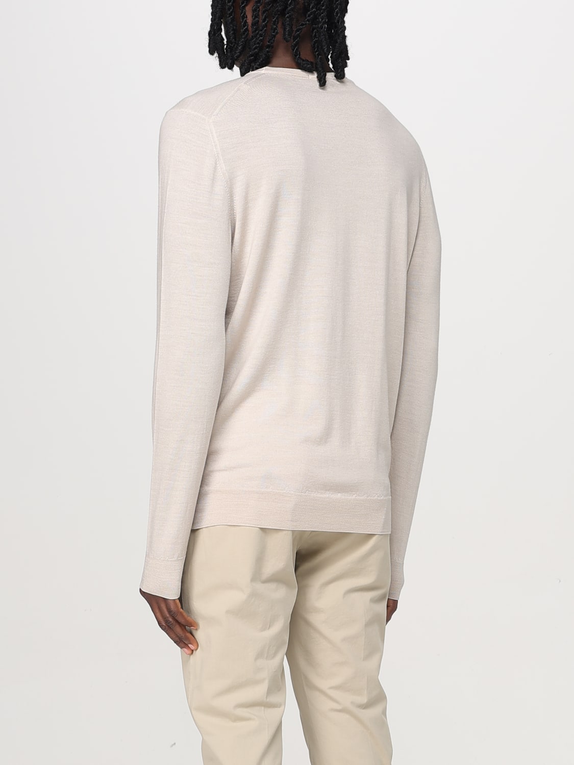 DRUMOHR SWEATER: Sweater men Drumohr, Beige - Img 2