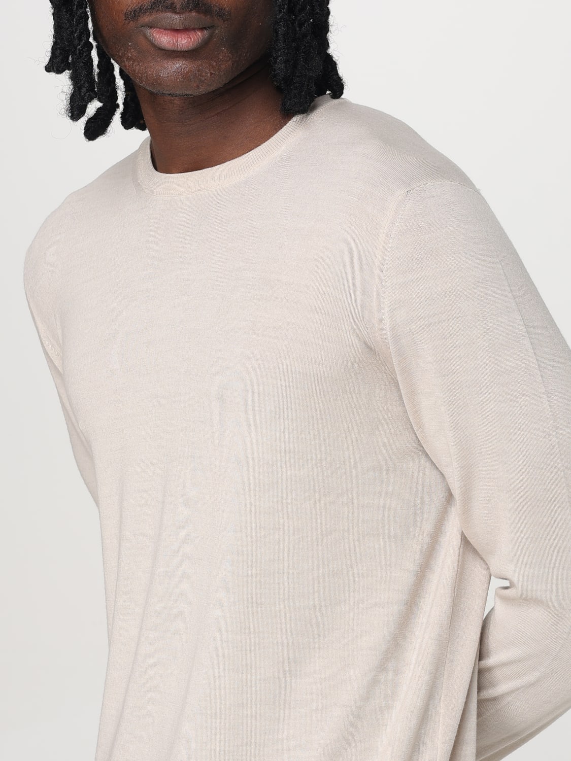 DRUMOHR SWEATER: Sweater men Drumohr, Beige - Img 3