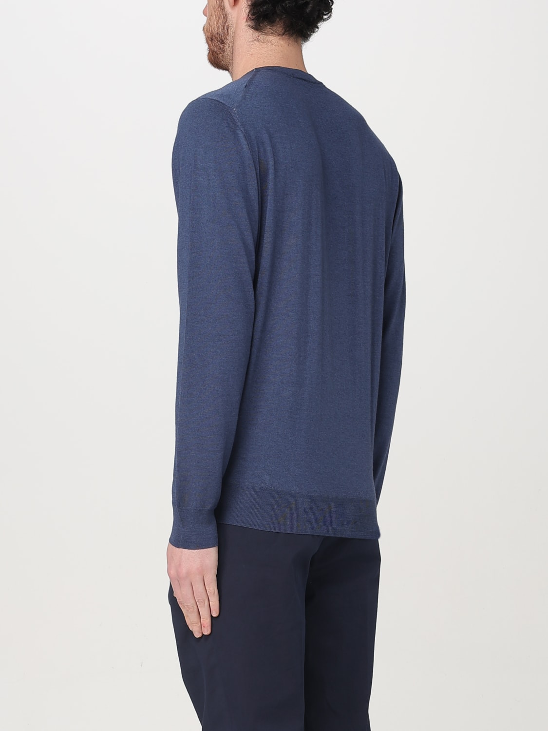 DRUMOHR PULLOVER: Pullover herren Drumohr, Navy - Img 2