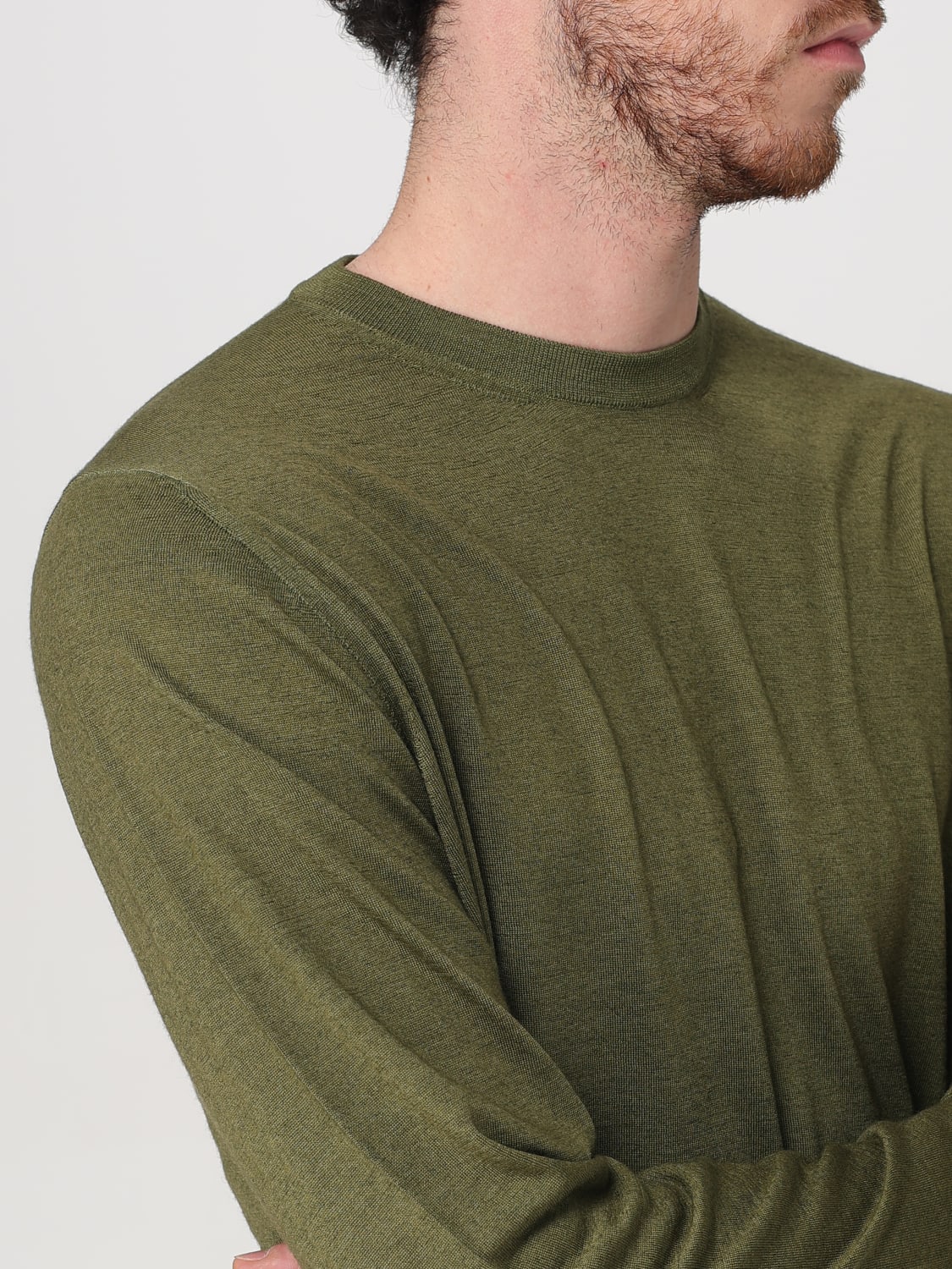 DRUMOHR PULLOVER: Pullover herren Drumohr, Military - Img 3