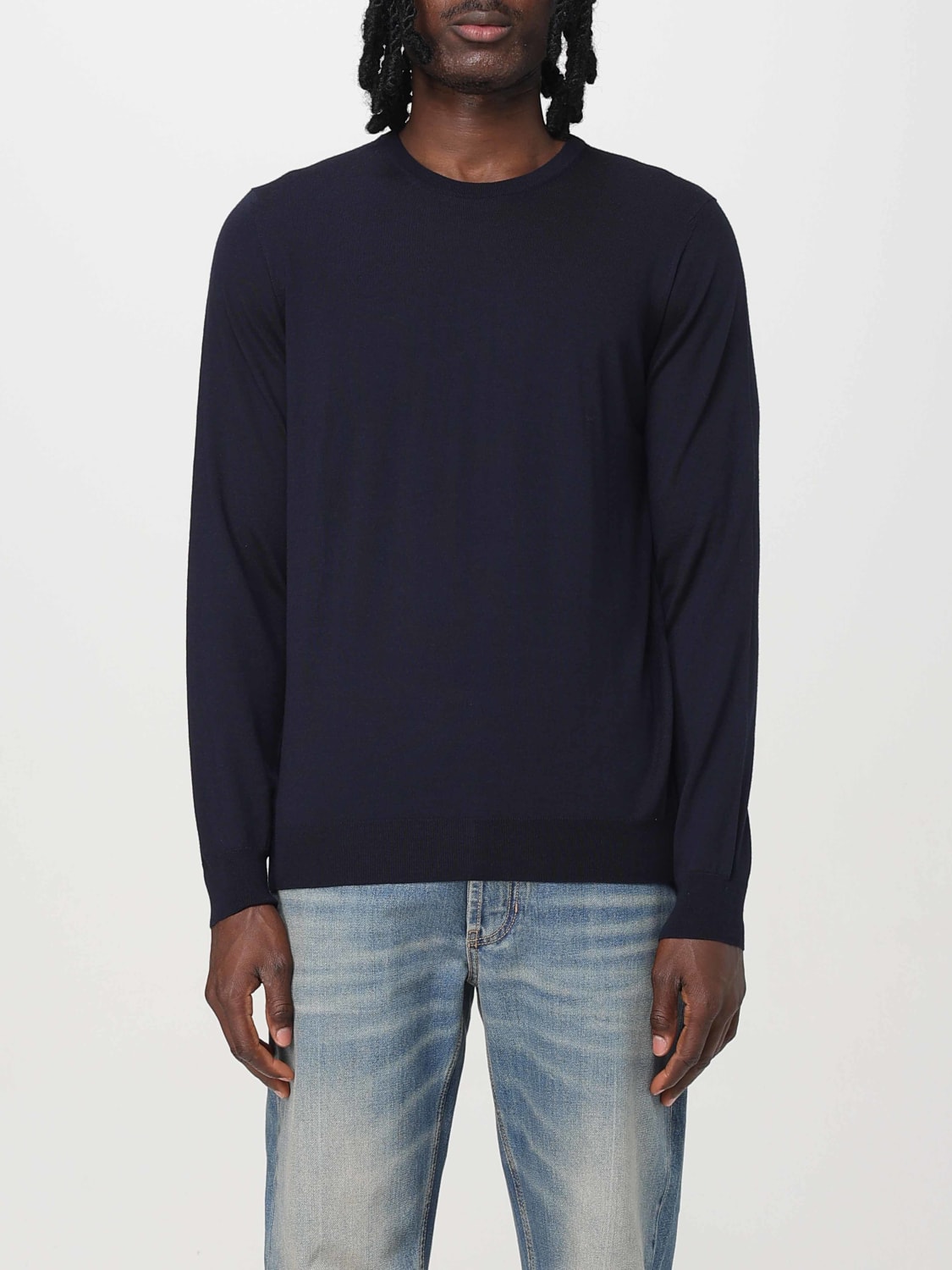 DRUMOHR SWEATER: Sweater men Drumohr, Blue 2 - Img 1