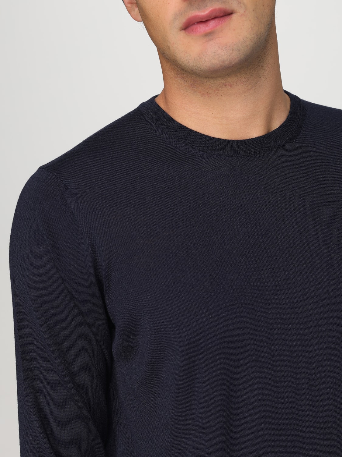 DRUMOHR SWEATER: Sweater men Drumohr, Blue - Img 3